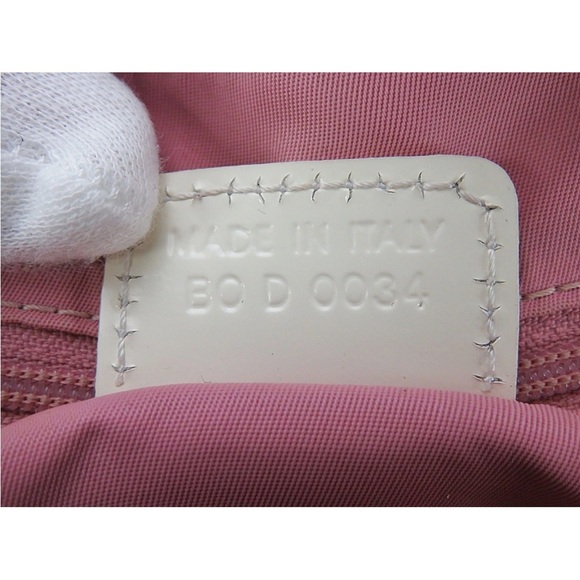 Dior Pink and Cream Monogram Crossbody Bag - Picture 12 of 15